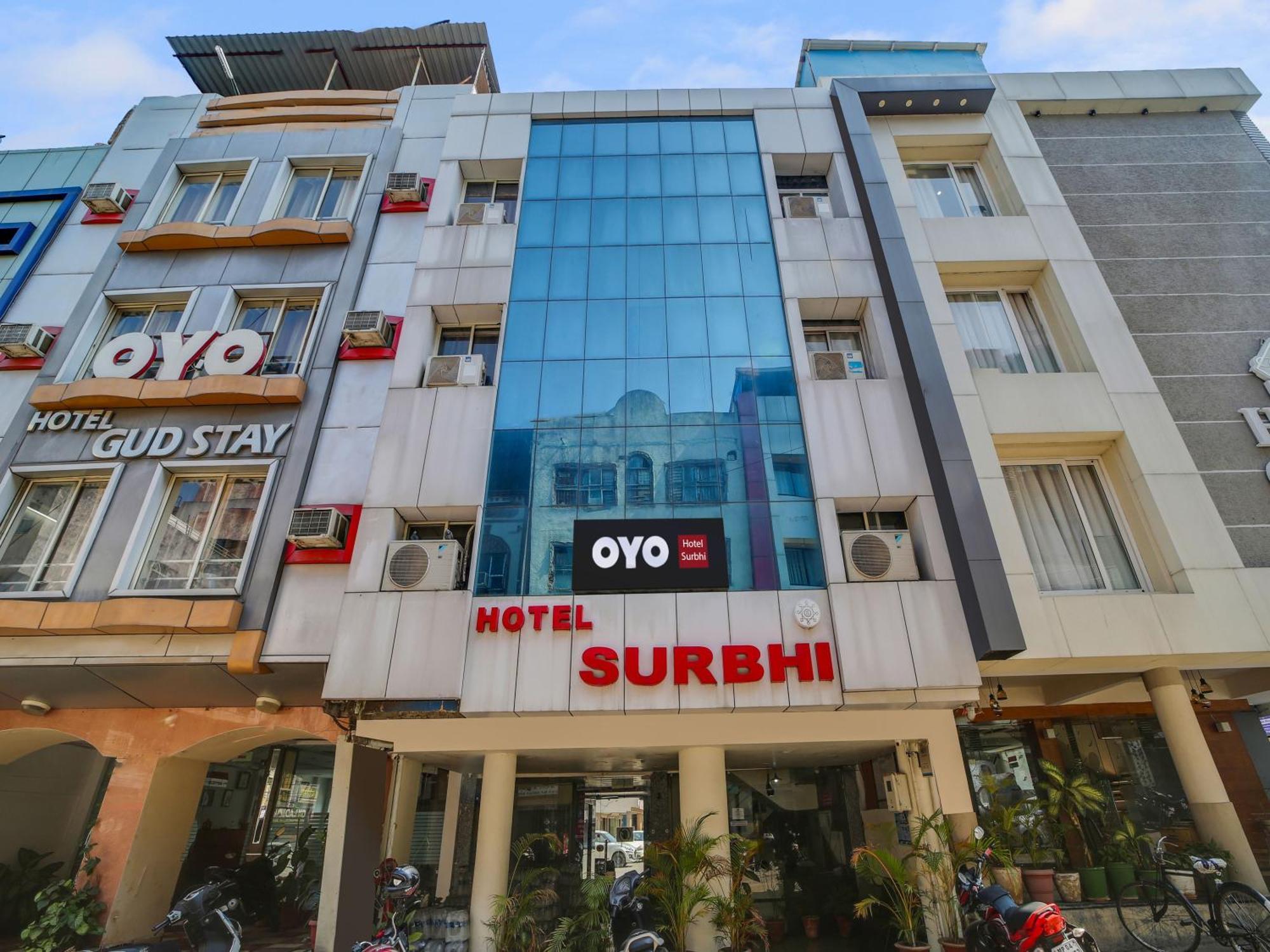 Super Hotel O The Surbhi Бхопал Экстерьер фото